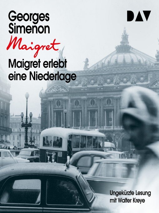 Title details for Maigret erlebt eine Niederlage by Georges Simenon - Wait list
